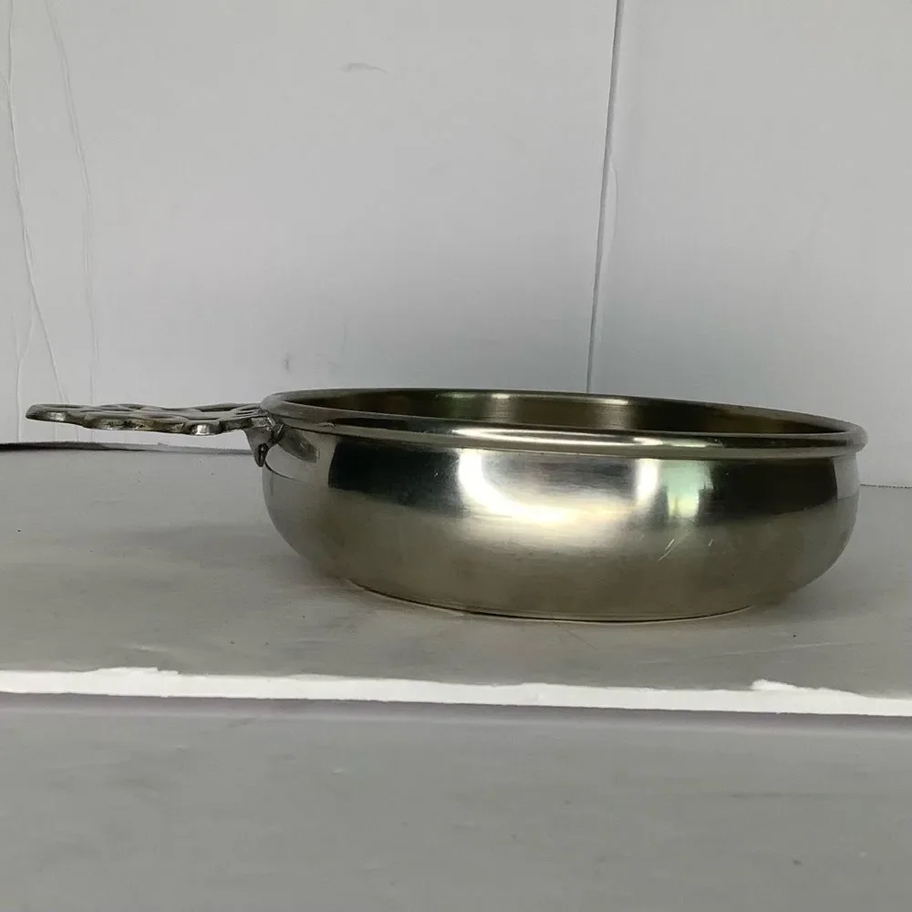 Vintage Woodbury Pewterers Porringer Bowl 5